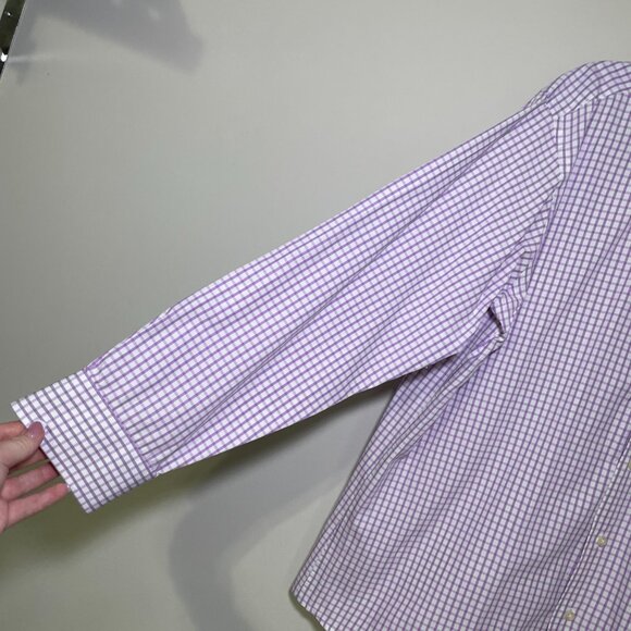 Set of 3 Men's 34/35 Isaac Mizrahi Long Sleeve Button Down Dress Shirts - Picture 10 of 16